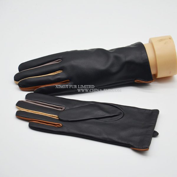 Real Sheep Skin Leather Gloves L-1002