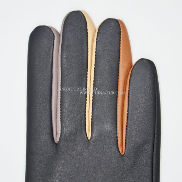 Real Sheep Skin Leather Gloves L-1002