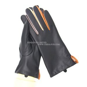 Real Sheep Skin Leather Gloves L-1002