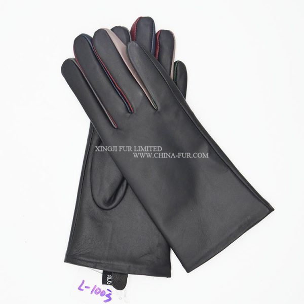 Real Sheep Skin Leather Gloves