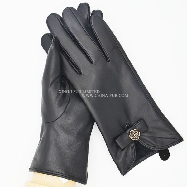 Real Sheep Skin Leather Gloves