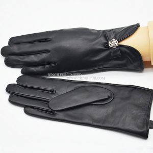 Real Sheep Skin Leather Gloves