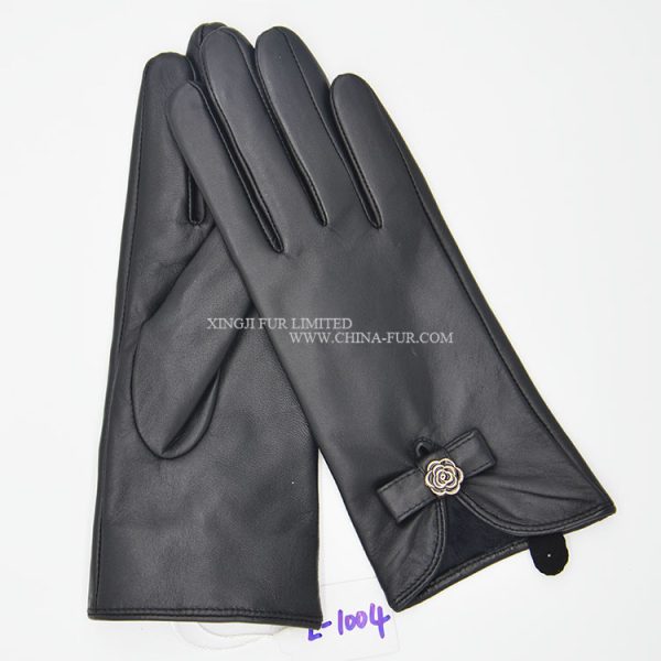 Real Sheep Skin Leather Gloves