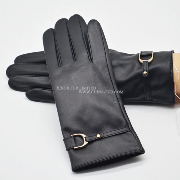 Real Sheep Skin Leather Gloves