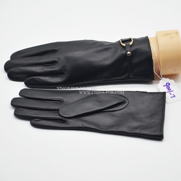 Real Sheep Skin Leather Gloves