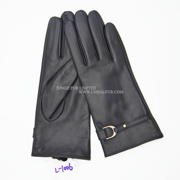 Real Sheep Skin Leather Gloves