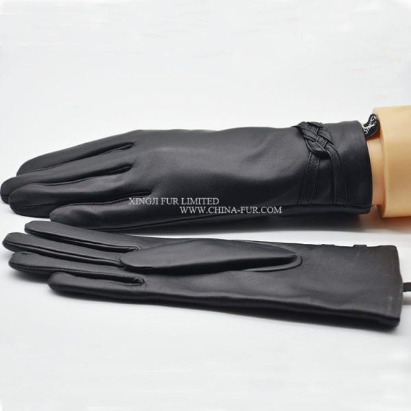 Real Sheep Skin Leather Gloves