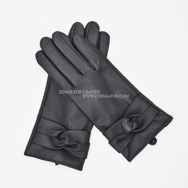 Real Sheep Skin Leather Gloves