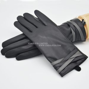 Real Sheep Skin Leather Gloves