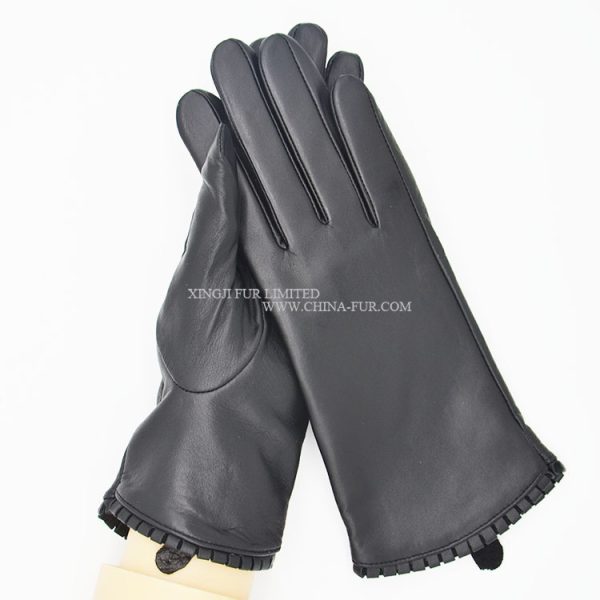 Real Sheep Skin Leather Gloves