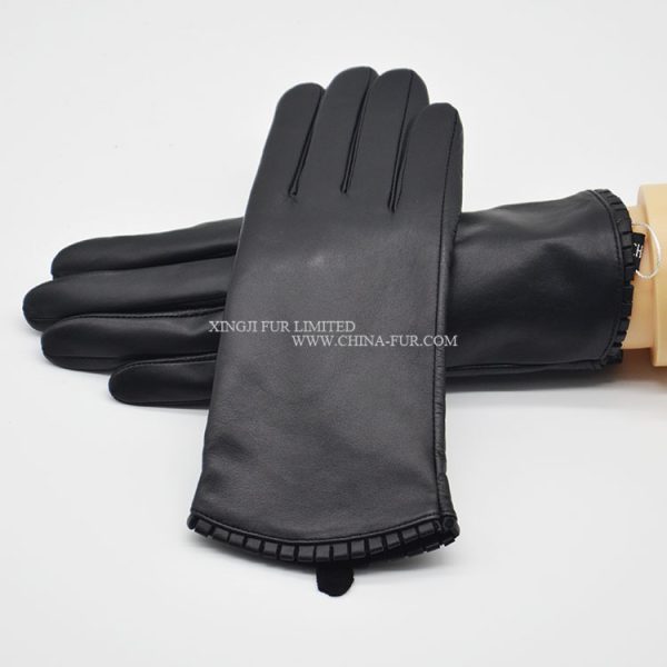 Real Sheep Skin Leather Gloves