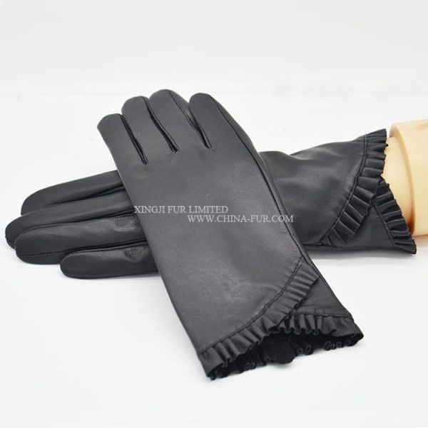 Real Sheep Skin Leather Gloves