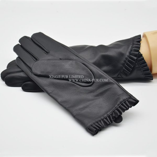 Real Sheep Skin Leather Gloves