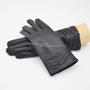 Real Sheep Skin Leather Gloves