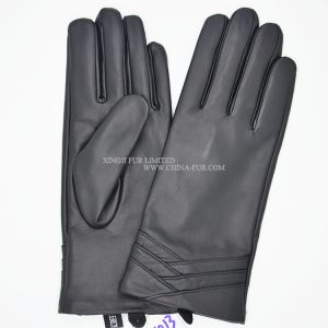 Real Sheep Skin Leather Gloves