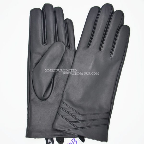 Real Sheep Skin Leather Gloves