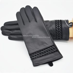 Real Sheep Skin Leather Gloves