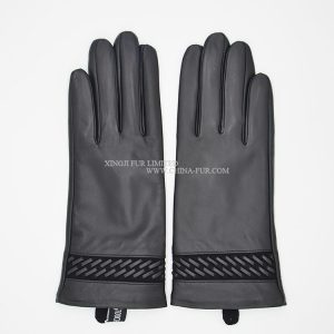 Real Sheep Skin Leather Gloves