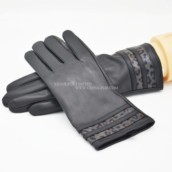 Real Sheep Skin Leather Gloves