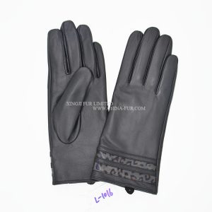 Real Sheep Skin Leather Gloves