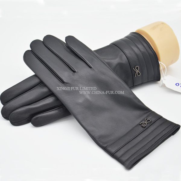 Real Sheep Skin Leather Gloves