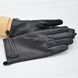 Real Sheep Skin Leather Gloves