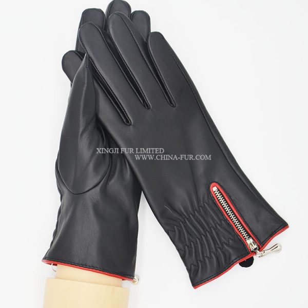 Real Sheep Skin Leather Gloves