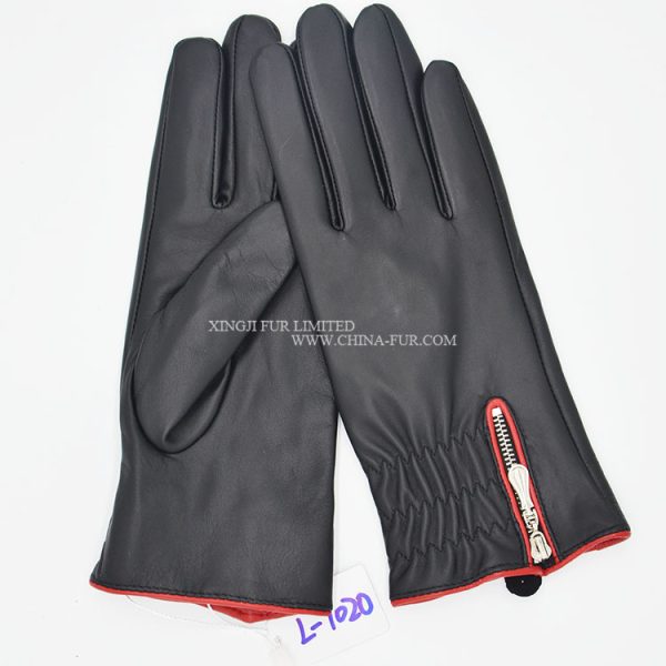 Real Sheep Skin Leather Gloves