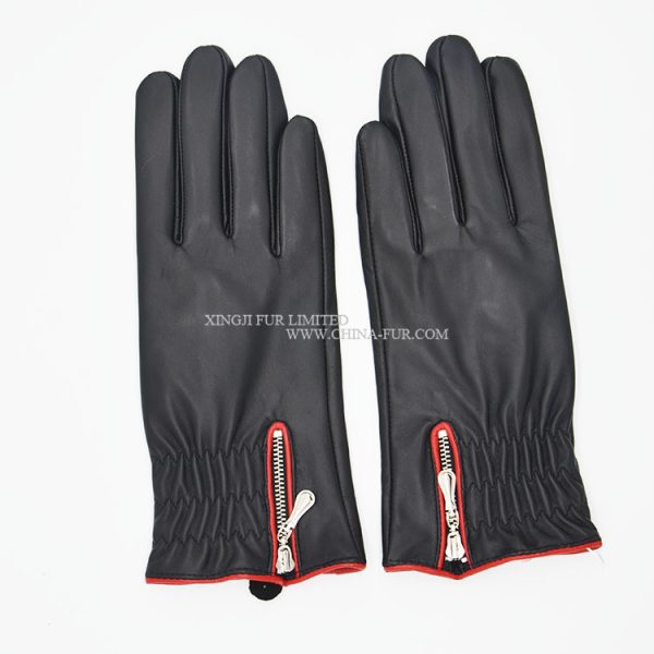 Real Sheep Skin Leather Gloves
