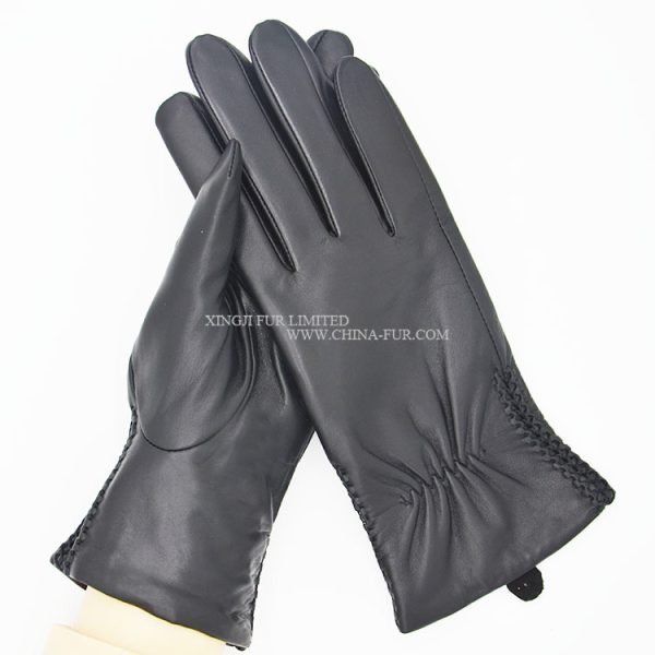 Real Sheep Skin Leather Gloves