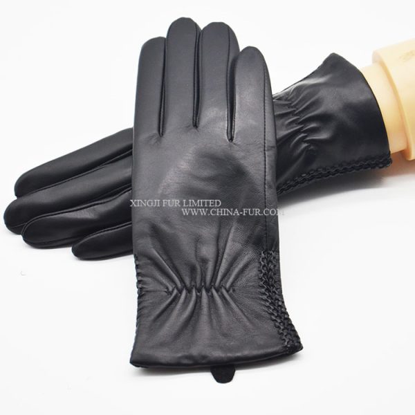 Real Sheep Skin Leather Gloves