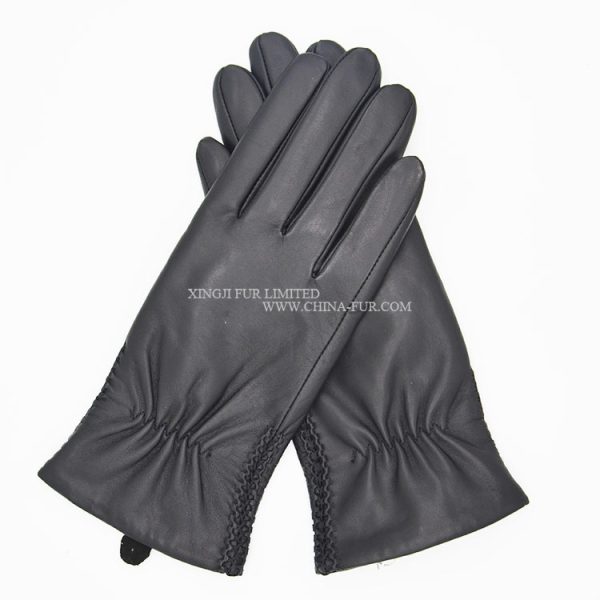 Real Sheep Skin Leather Gloves