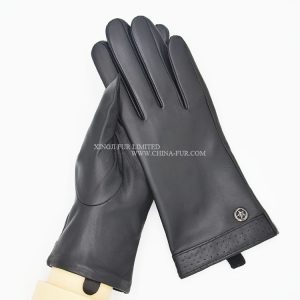 Real Sheep Skin Leather Gloves