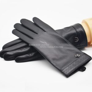 Real Sheep Skin Leather Gloves