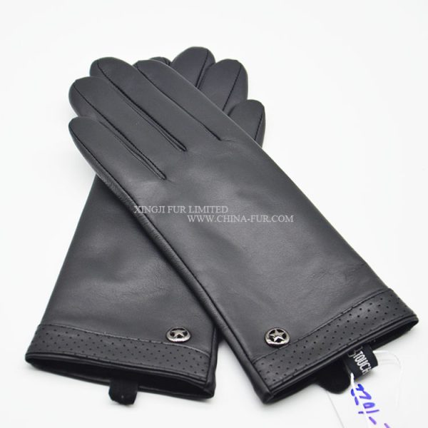 Real Sheep Skin Leather Gloves