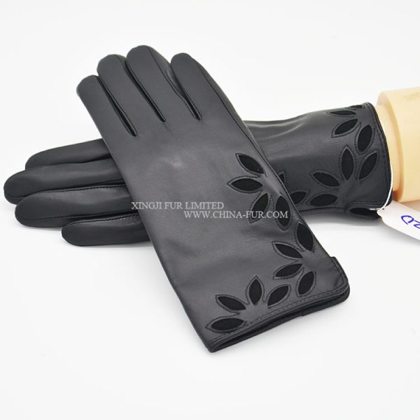 Real Sheep Skin Leather Gloves