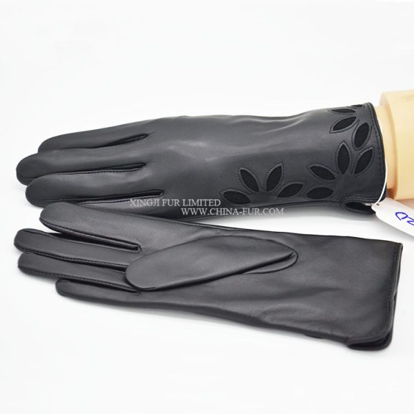 Real Sheep Skin Leather Gloves