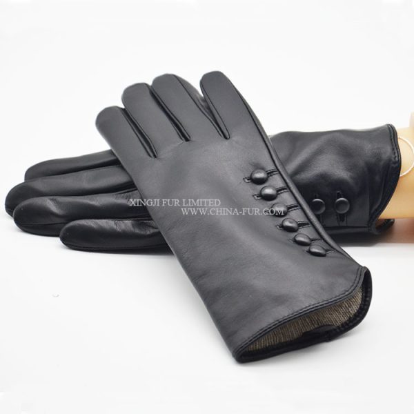 Real Sheep Skin Leather Gloves