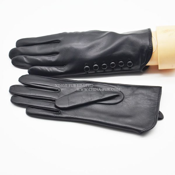 Real Sheep Skin Leather Gloves