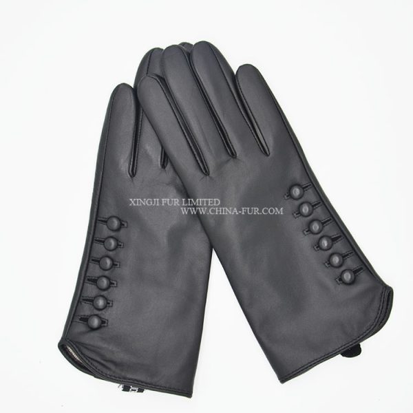 Real Sheep Skin Leather Gloves