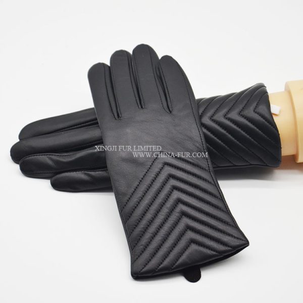 Real Sheep Skin Leather Gloves