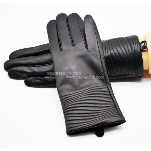 Real Sheep Skin Leather Gloves