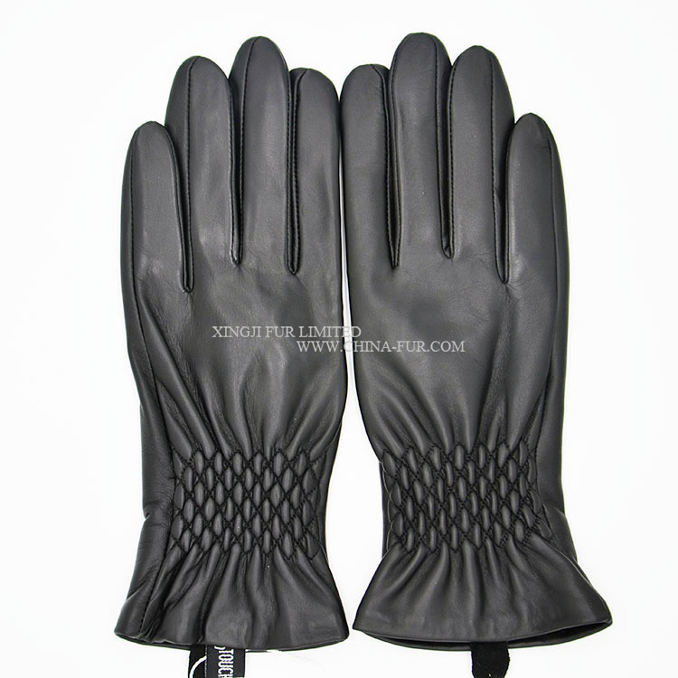 L-1028-2 Real Sheep Skin Leather Gloves