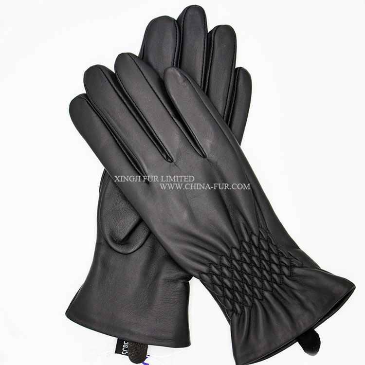 L-1028-3 Real Sheep Skin Leather Gloves