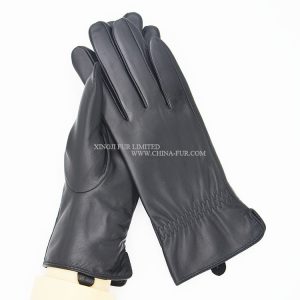 Real Sheep Skin Leather Gloves