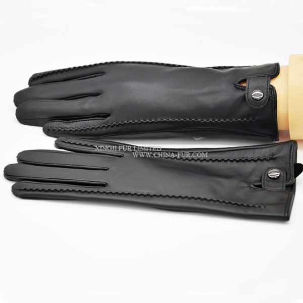 Real Sheep Skin Leather Gloves