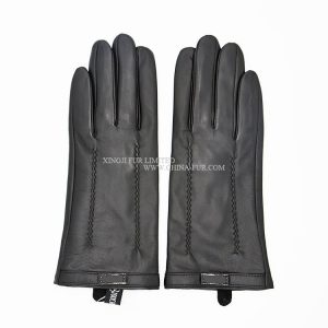 Real Sheep Skin Leather Gloves