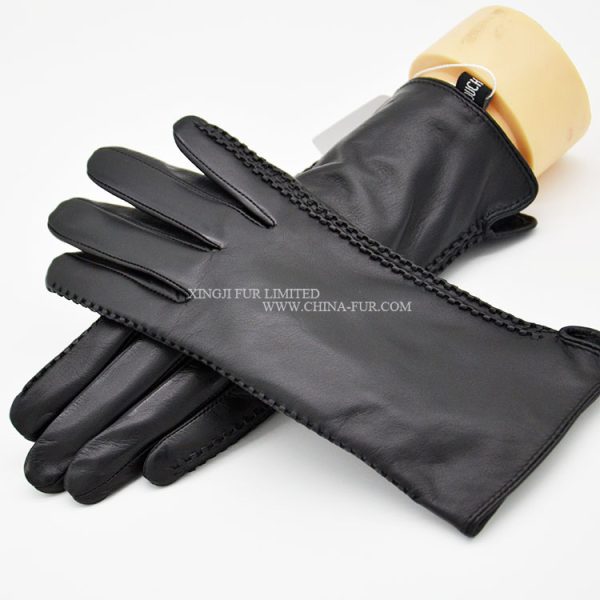 Real Sheep Skin Leather Gloves