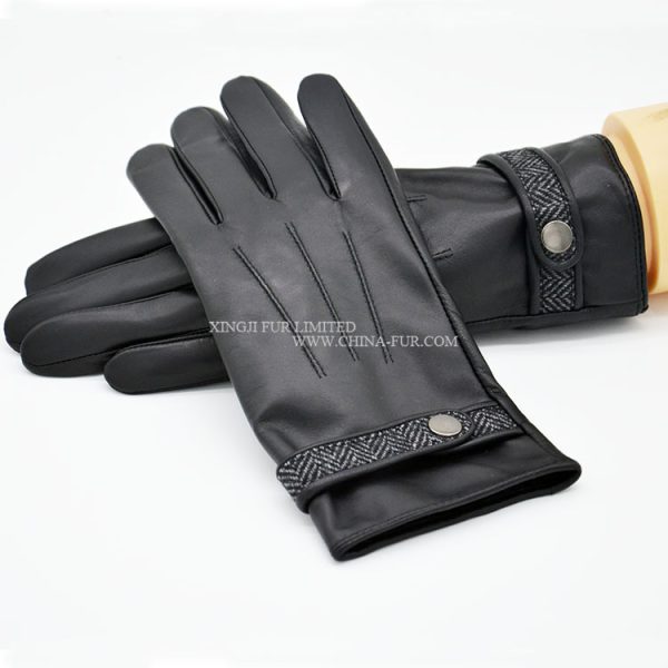 Real Sheep Skin Leather Gloves