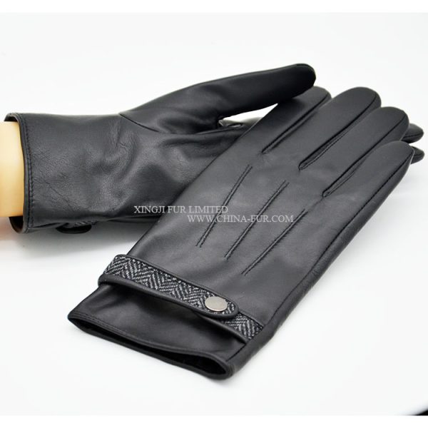 Real Sheep Skin Leather Gloves